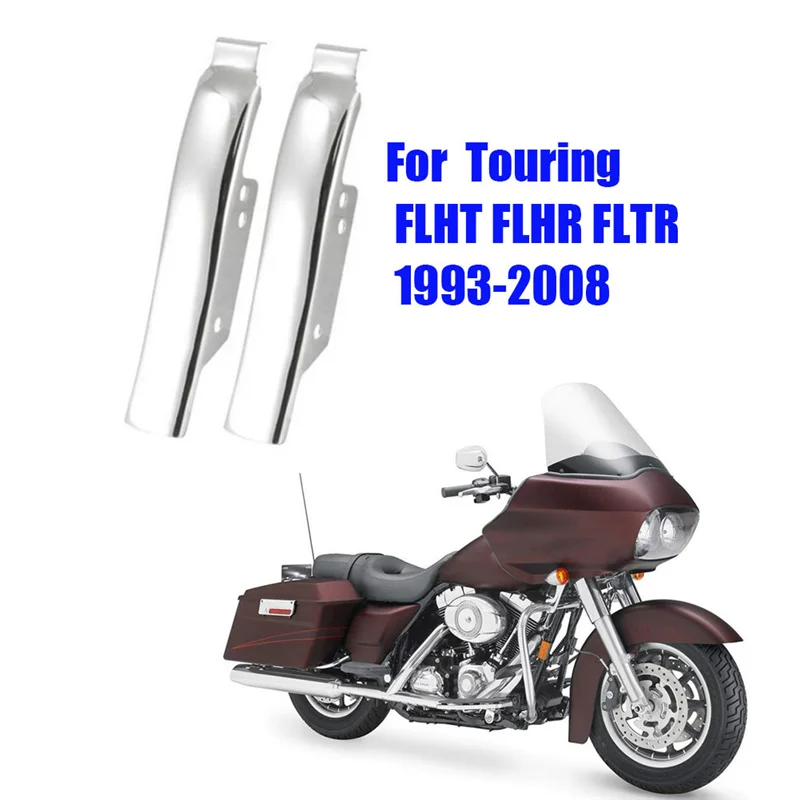 1Pair Rear Fender Bracket for Harley Touring Road King Electra Glide FLHT FLHR FLTR 1993-2008 Saddlebag Filler Panels,B