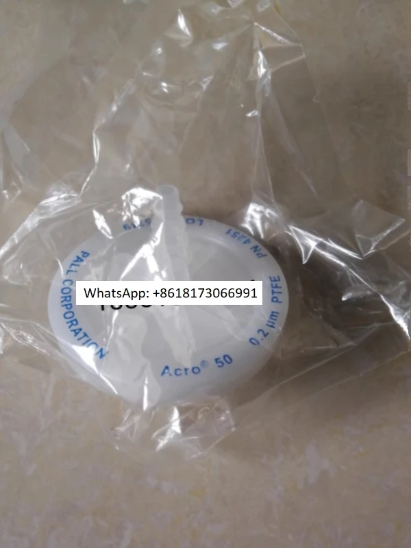 

PA-LL 4251 дышащий фильтр 4250 Acro50, воздушный фильтр PTFE, мембрана 50 мм, мкм