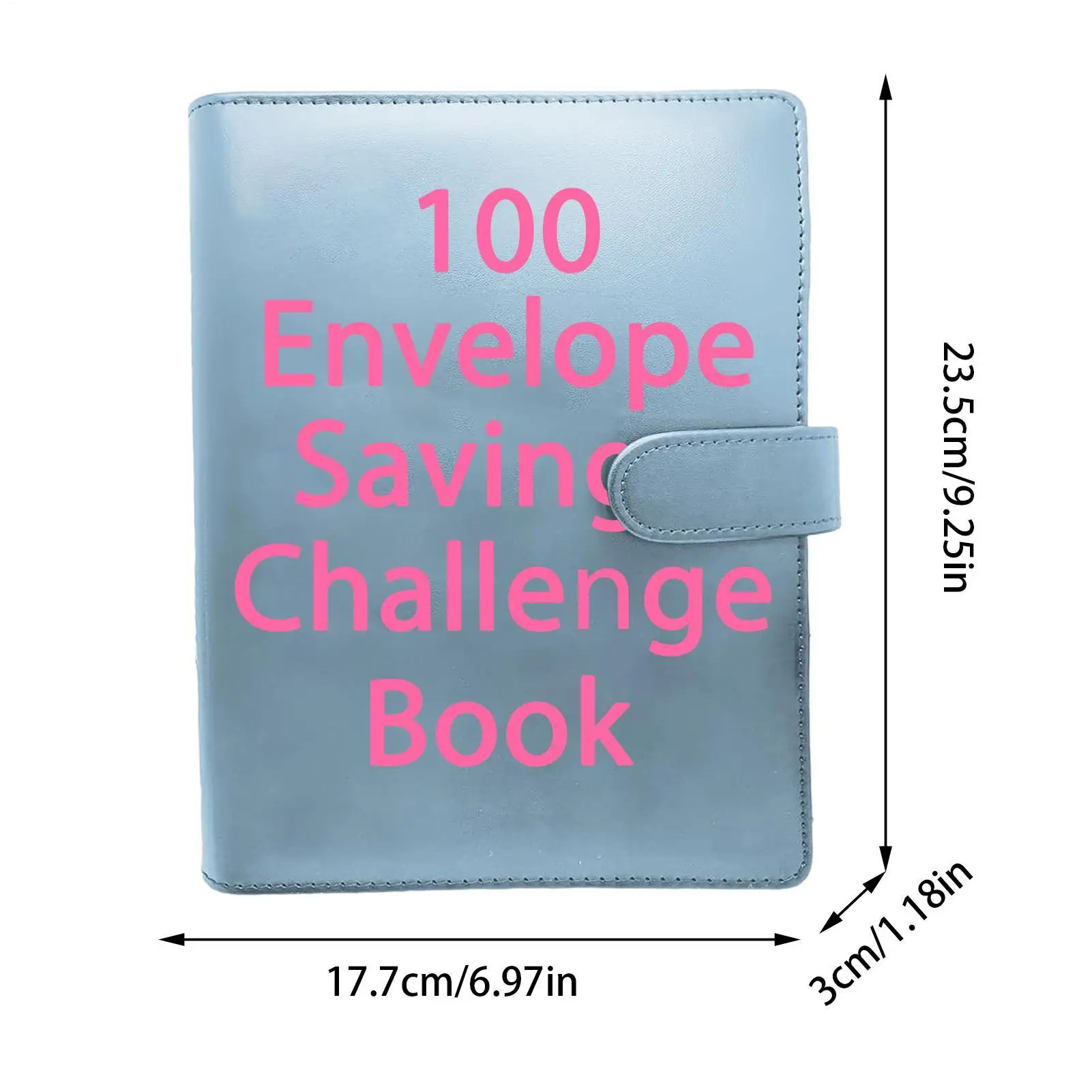 100 Envelope Challenge Binder Save Savings Challenges LooseLeaf Binder Budget Binder With Cash Envelopes Money Organizer System view 6