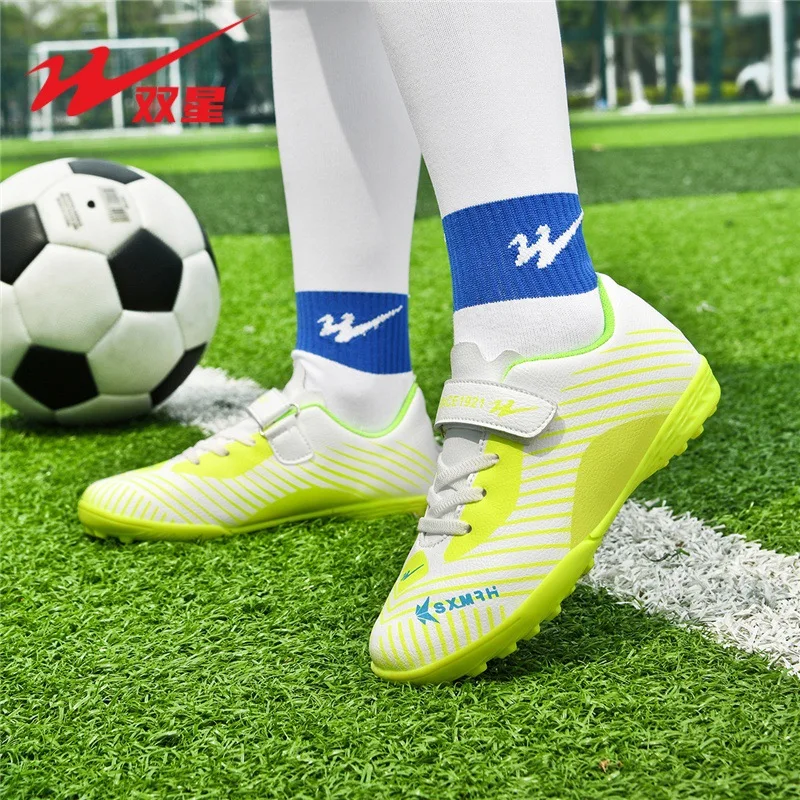 

Футбольные бутсы TF для мальчиков и девочек, детская тренировочная противоскользящая износостойкая футбольная спортивная обувь