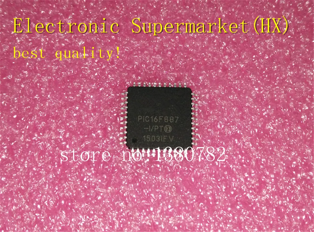 

New original 5pcs-100pcs PIC16F887-I/PT TQFP-44 In stock!