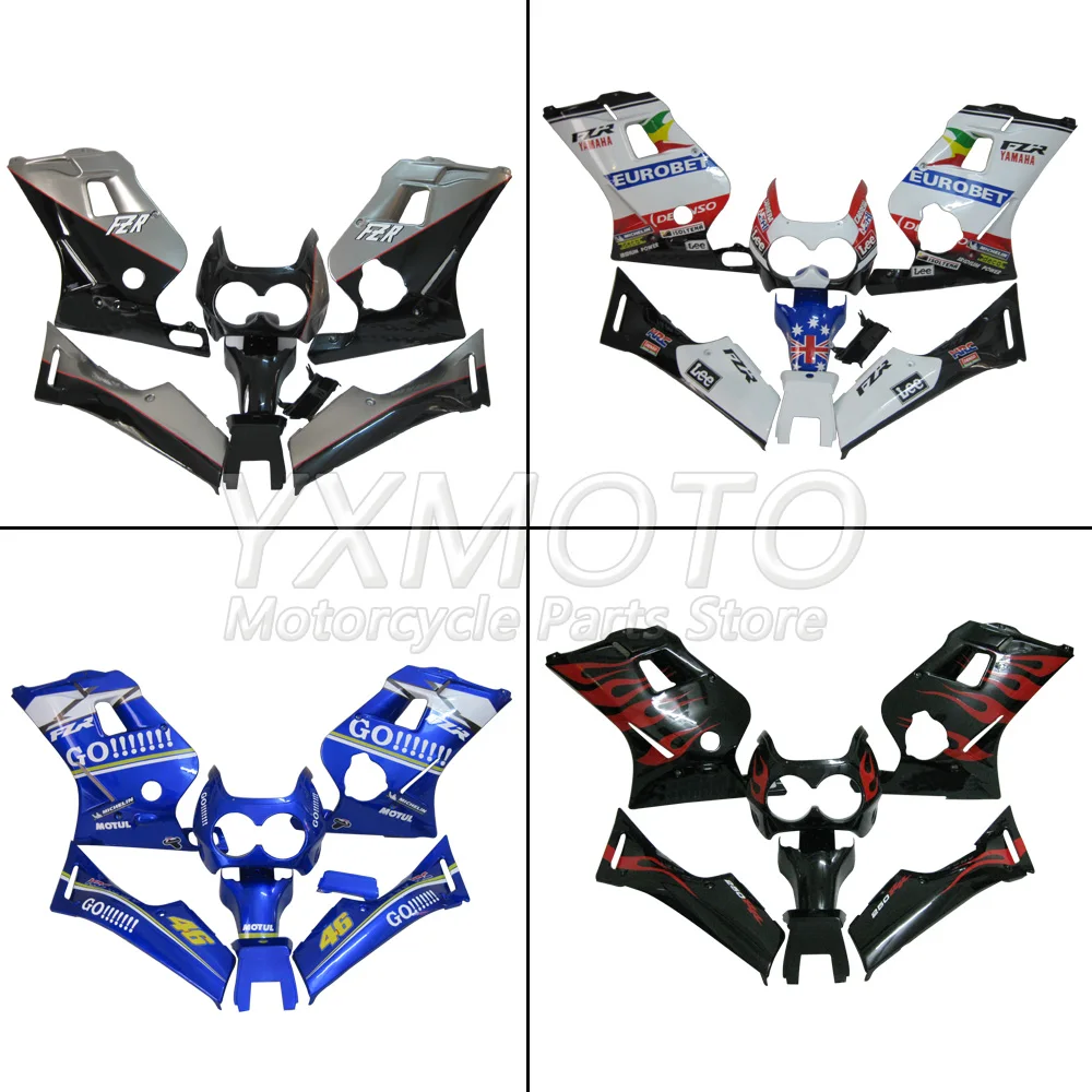 Motorcycle new ABS shell fairing full body plate for FZR250 1986 1987 1988 1989 fzr 250 86 87 88 89