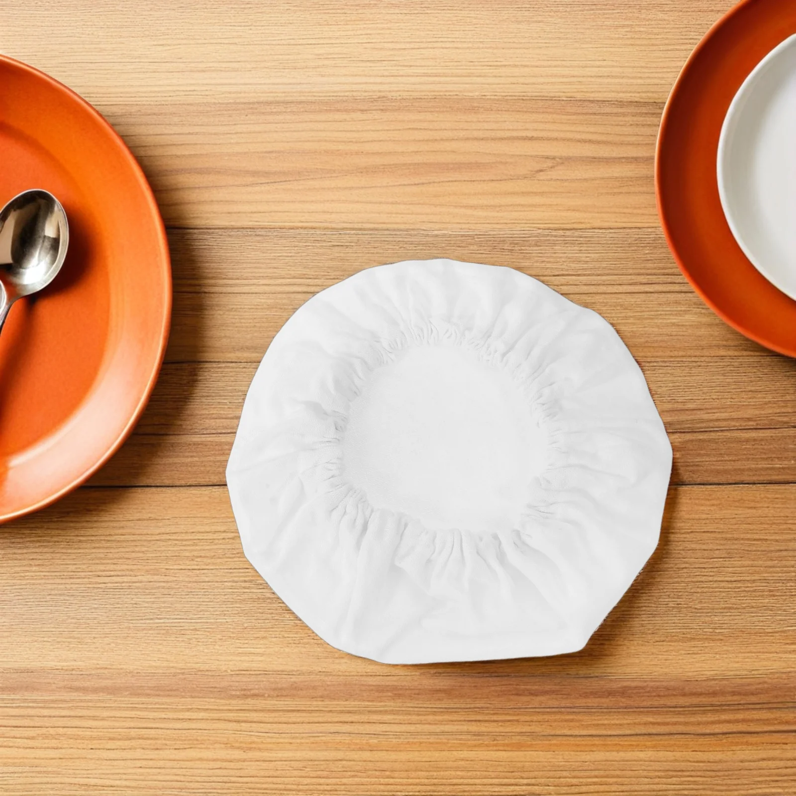 

1Set Reusable Bread Banneton Cover White Round High-Density Fabric Liner for Sourdough Proofing Dough Bowl Pastry Baguette