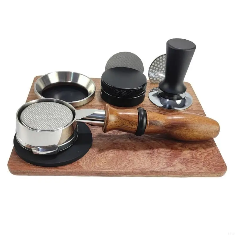

Y5LF Coffee Tamper Holder Material Tamping Stand Espresso Tamping Station