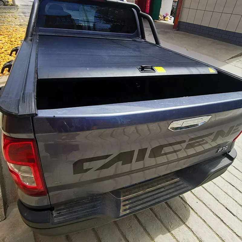 

Hot Sale Aluminium Alloy Retrac Tonneau Cover Roller Shutter Lid Pick Up Bed Cover For Changan KAICENE