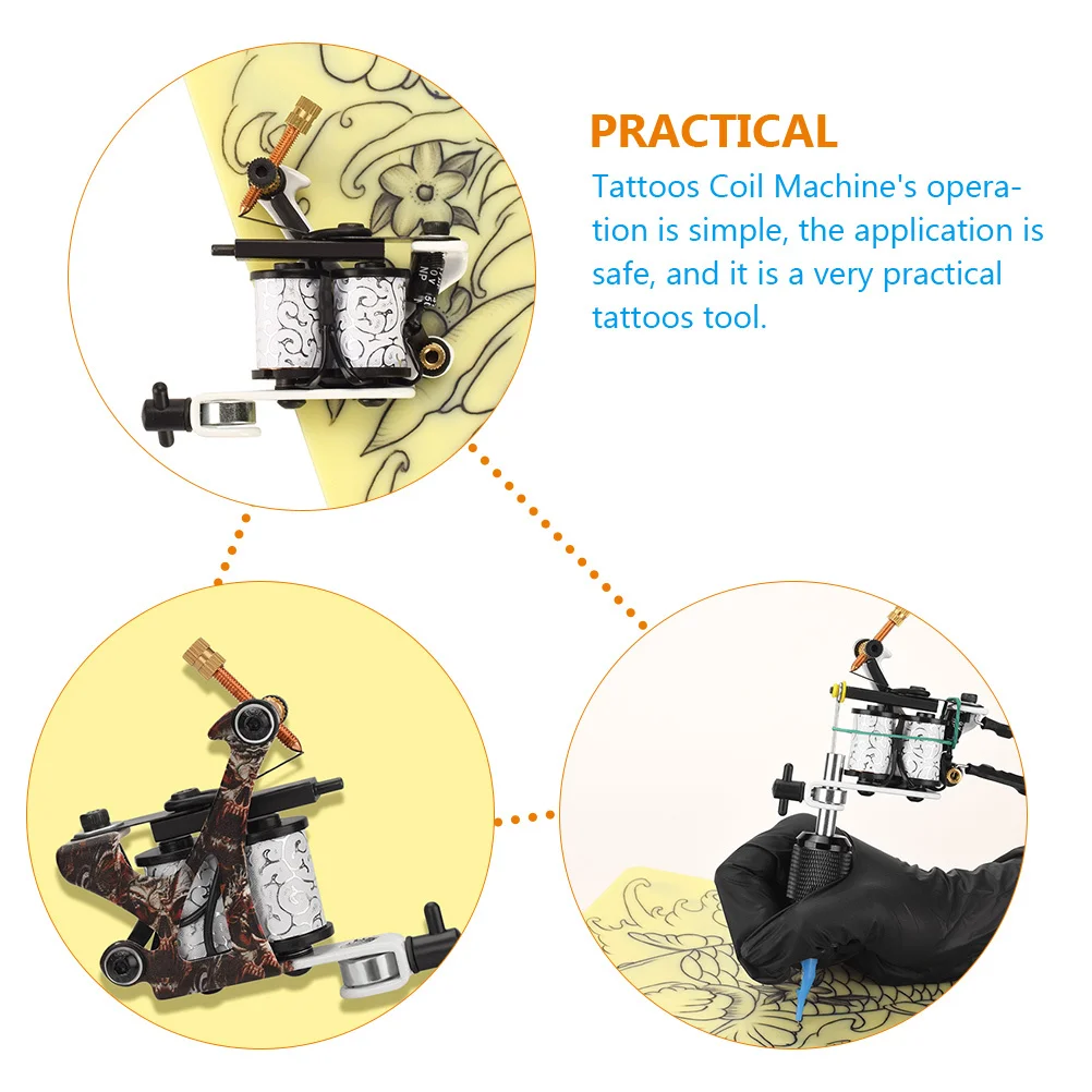 

Катушка для татуировок Мощное устройство для лайнера с отличной долговечностью Плавная работа Простота в использовании для различных размеров