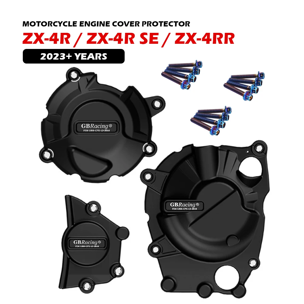 

For KAWASAKI ZX-25R 2020-2021-2022-2024 ZX25R ZX4R ZX4RR Motorcycle Engine Protector Cover For GB Racing Modified Accessories