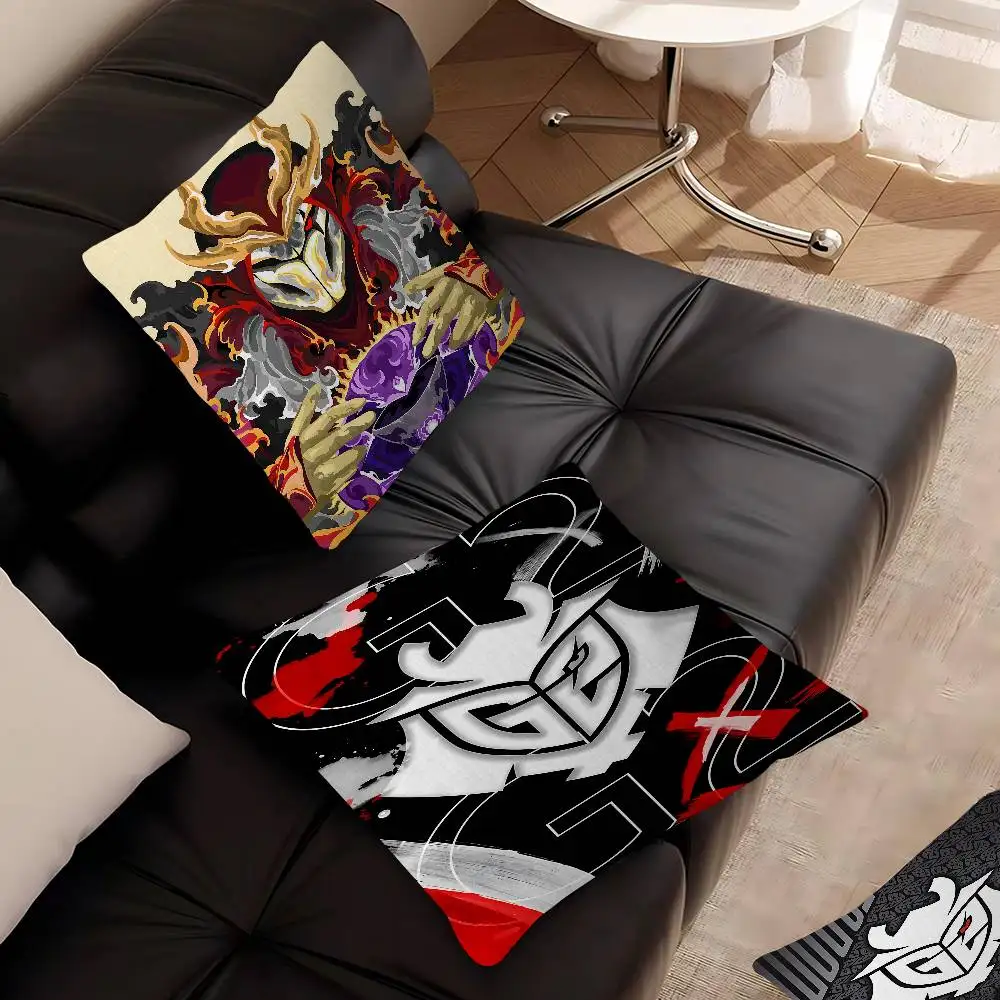 G-G2 E-Esports Cushion Cover Car Throw Pillow Case For Sofa Car Christmas Gift 40x40cm 45x45cm