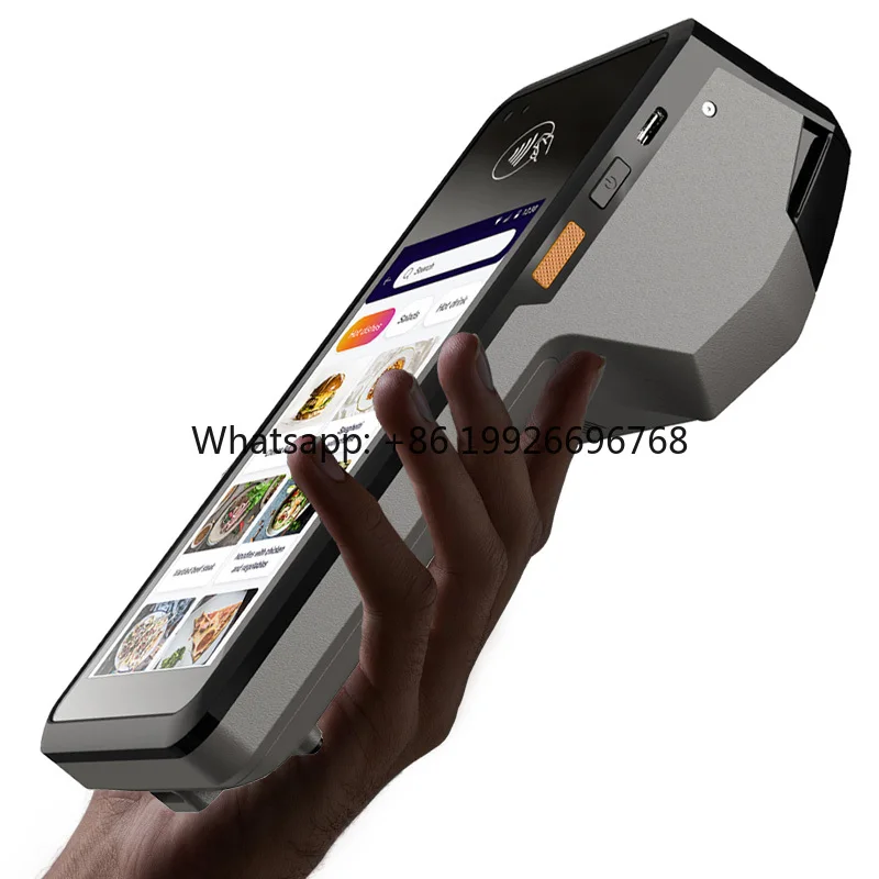 Android 11 Handheld POS Terminal with 58 Thermal Printer & Barcode Scanner for Inventory Management