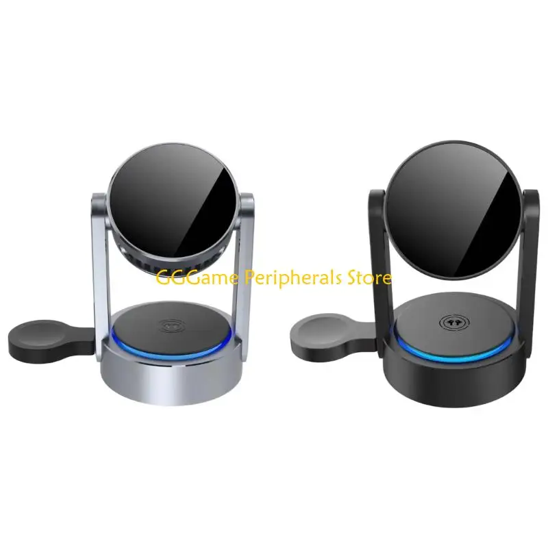 U55B Sleek 3 In 1 Charging Station Support For Mobile Devices With Alignment