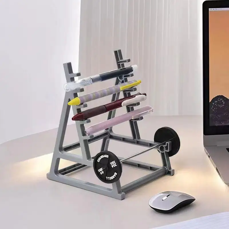 حامل قلم للمكتب جمالي مضحك ديكور مكتبي لوازم الطاولة للمنزل تمثال كمال الاجسام القرطاسية الصالة الرياضية المراهقين العمل الرياضيين