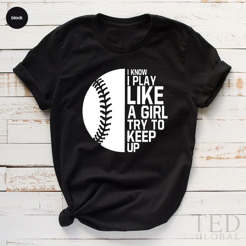 Camiseta de béisbol divertida, camisa de béisbol, regalo de entrenador de Softball, ropa kawaii y2k, camiseta gráfica estética harajuku