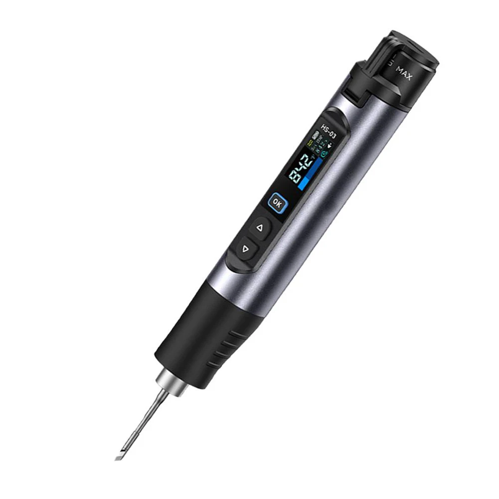 HS-03 Wireless Soldering Iron 100-450C Constant Temperature Portable Cordless Welding Pen With Type-C For Home Repair Electronic
