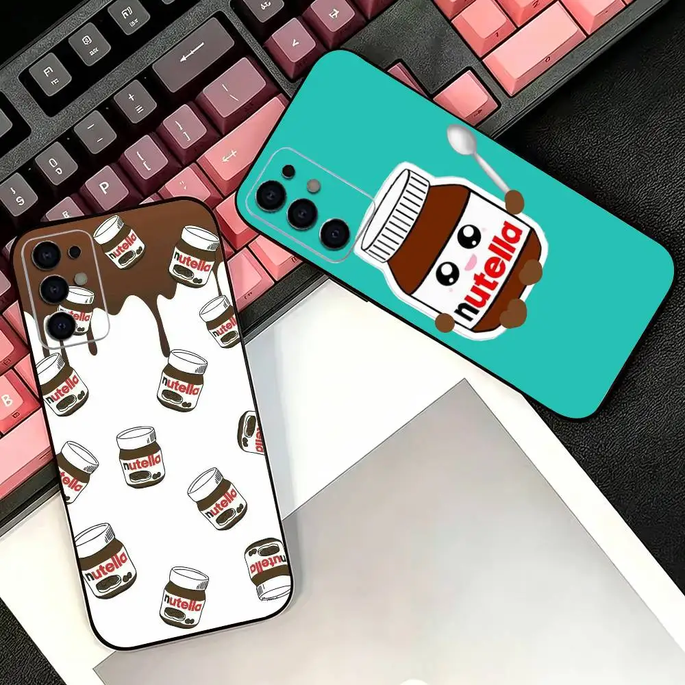 Y-Chocolates-E-Nutellas- Phone Case For Samsung S26,25,24,21,22,21,20,10,9,8,7,6,5,Ultra,Plus,Fe,Lite Black Shell