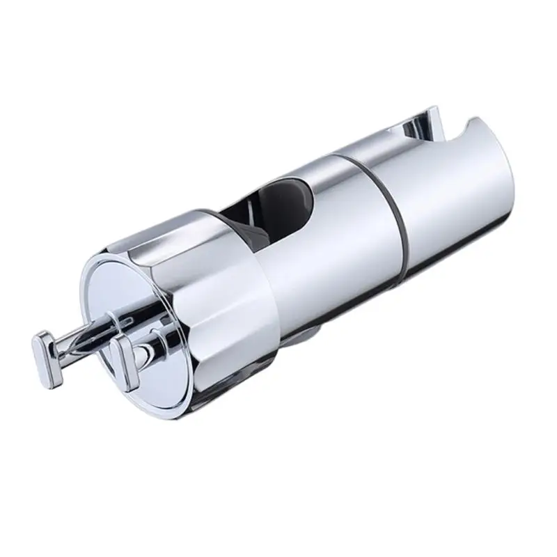 652F Universal Shower Bracket Bathroom Shower Head Mount Holder for Round Replacement Use with Tightening Knob and Daily Height