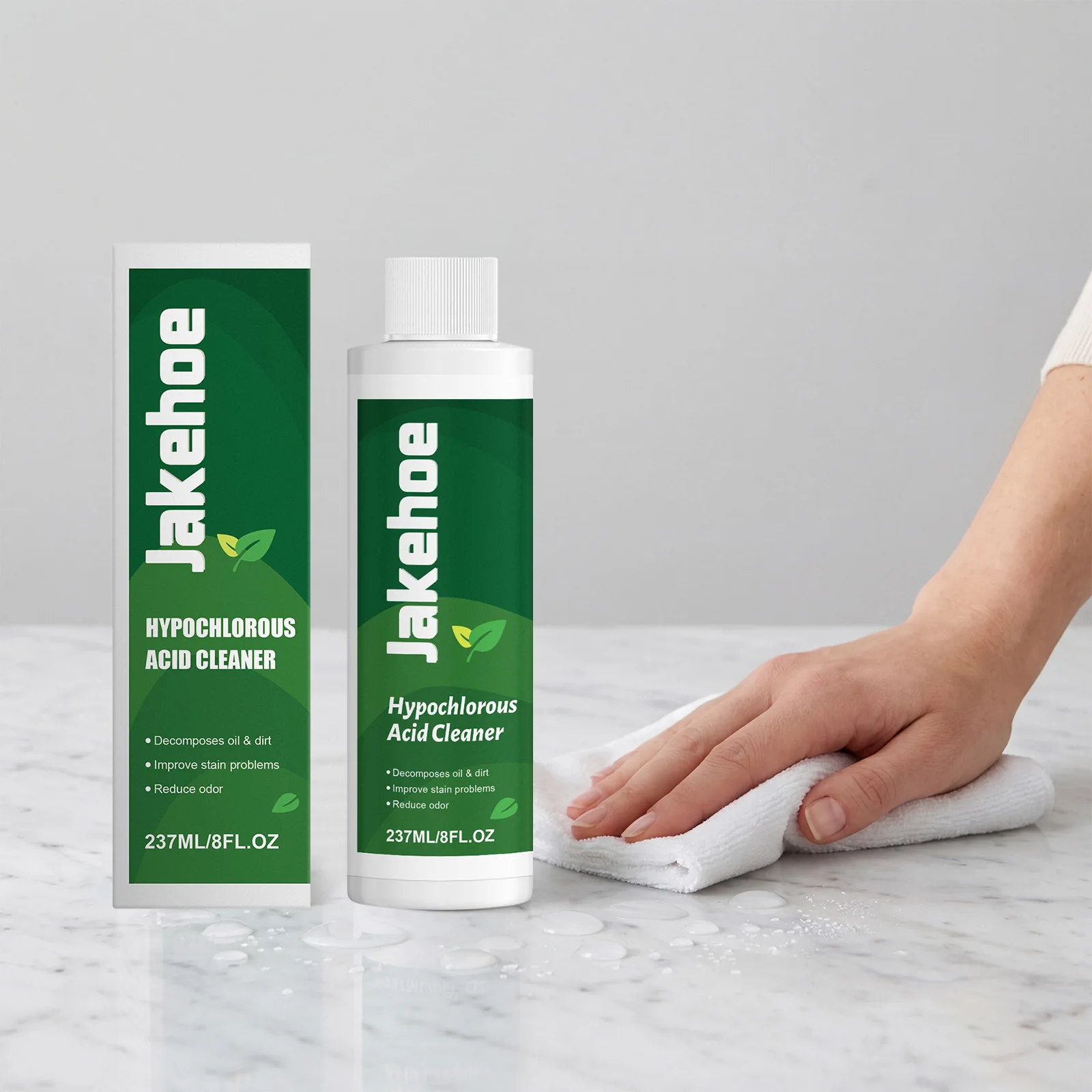 Multi-Purpose Cleaner No-Rinse Formula For Home Kitchen And Bathroom Cleaning