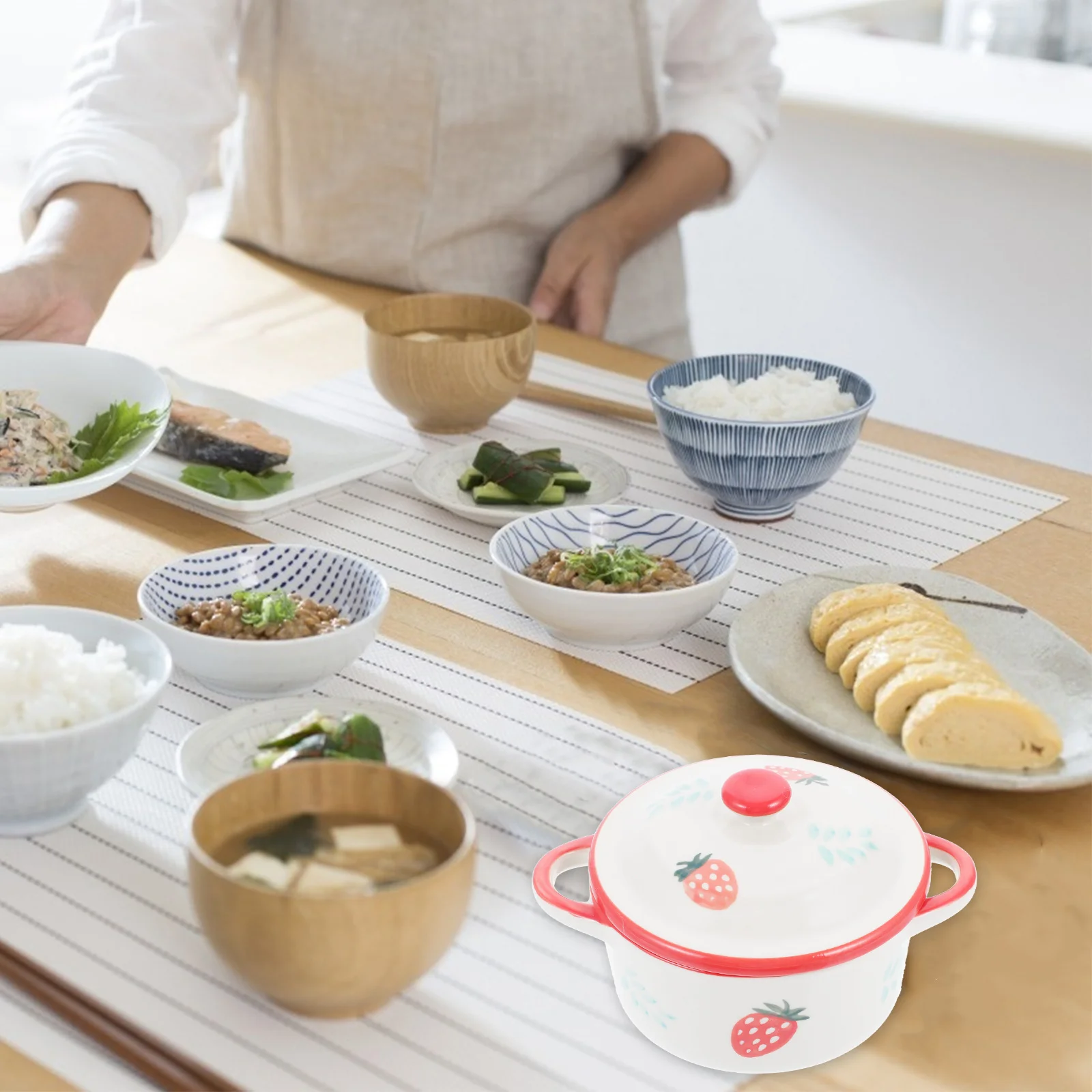 

1 комплект, детская керамическая роспись, миска для пищевых добавок, прочная, легкая, для микроволновой печи, можно мыть в посудомоечной машине, подходит для супа, лапши