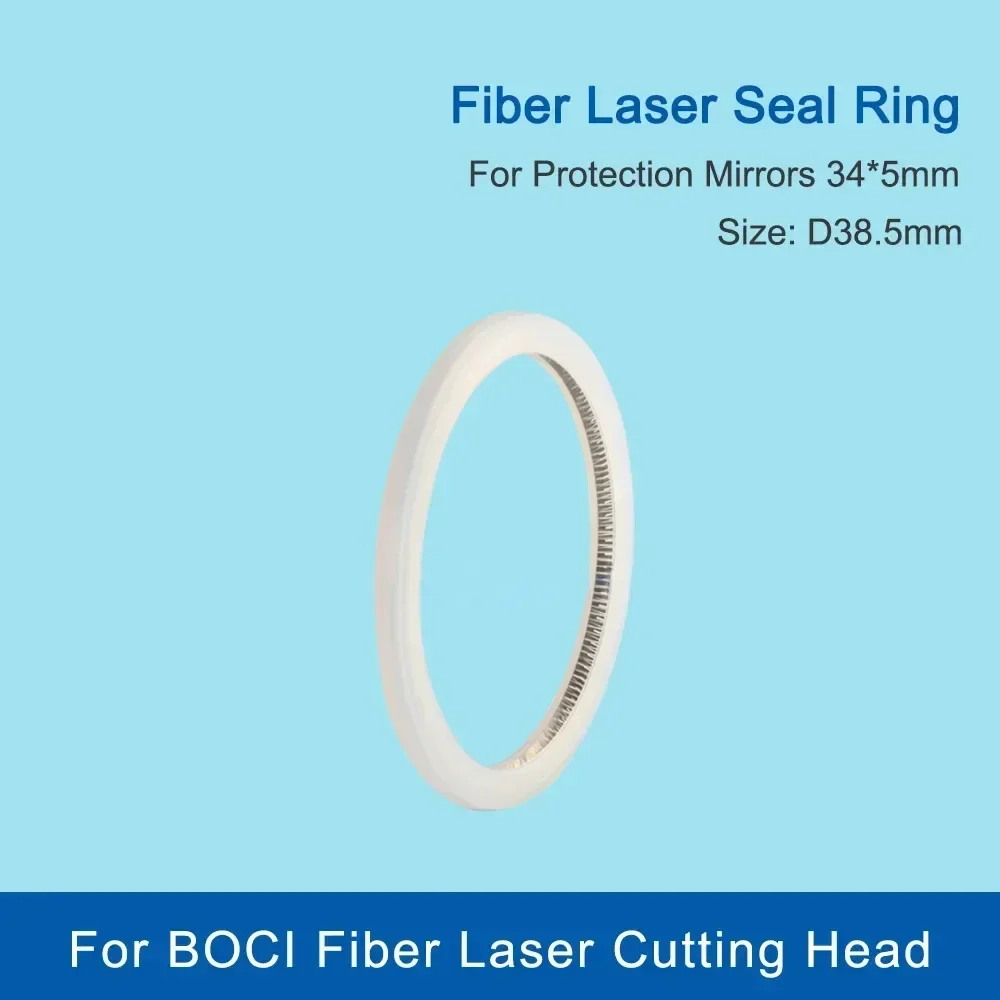 

5Pcs/Lot Seal Ring D38.5mm for Fiber Protection Lens 34x5mm Used For BOCI Fiber Laser Cutting Machines Head BLT641