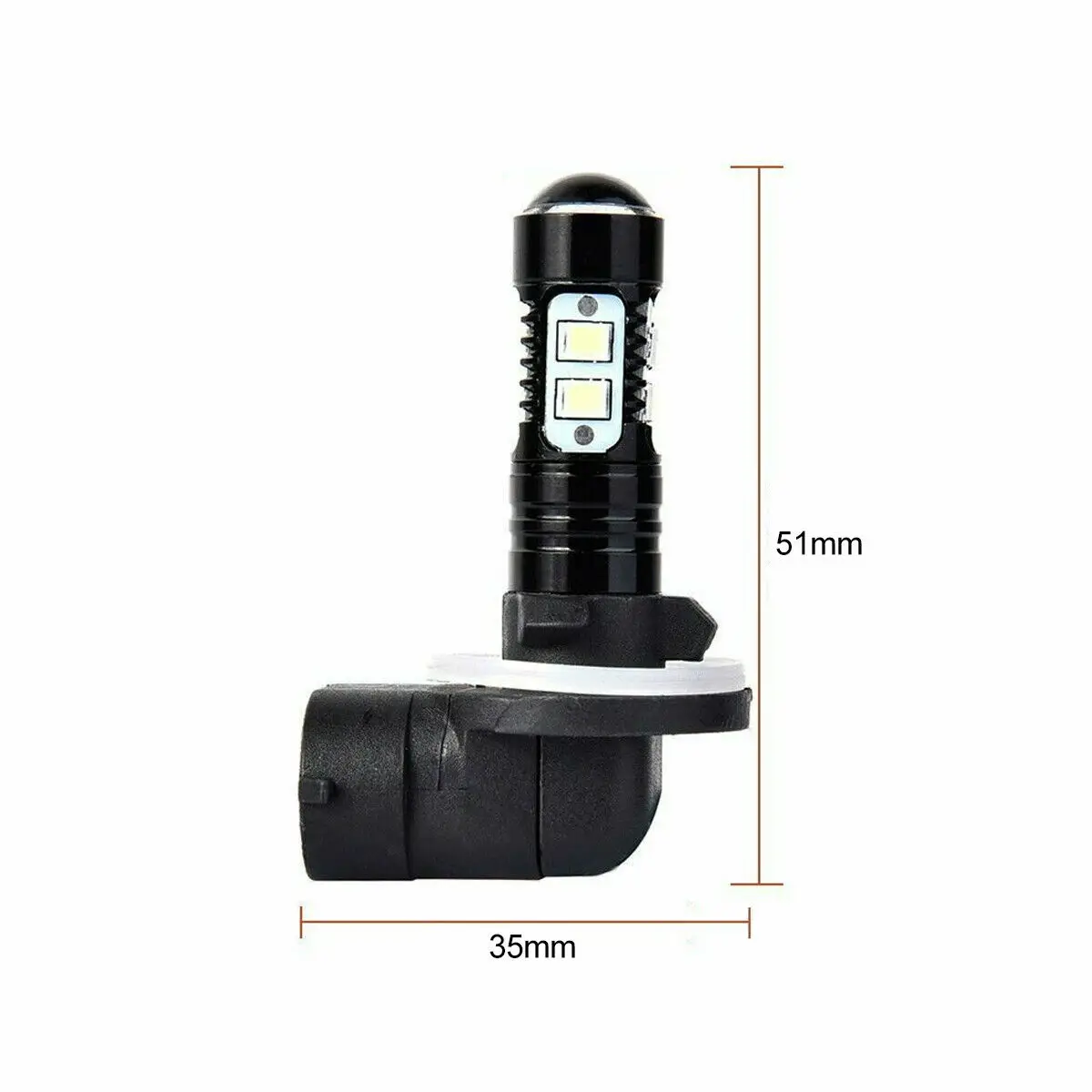New H27W/2 881 Led Bulbs Fog Lights For Cars Led Fog Driving Lamp High Lights Car Light Sourse 6000K 8000K White