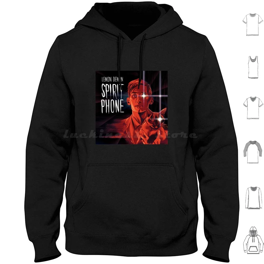 Spirit Phone Hoodie Cotton Long Sleeve Wendigo Spirit Lemon Demon Christmas Spirit Phone Unicorn Phone Case Love Music