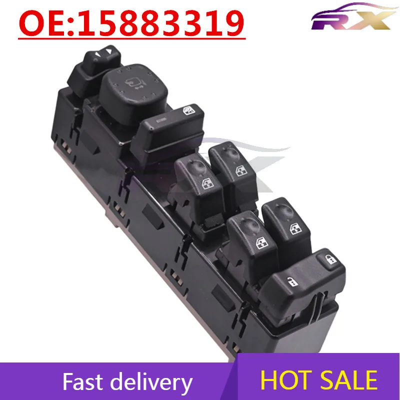 

OEM:1588331 Suitable For GMC Hummer H2 Auto Parts Powered Windows Glass Lifter Button Switch
