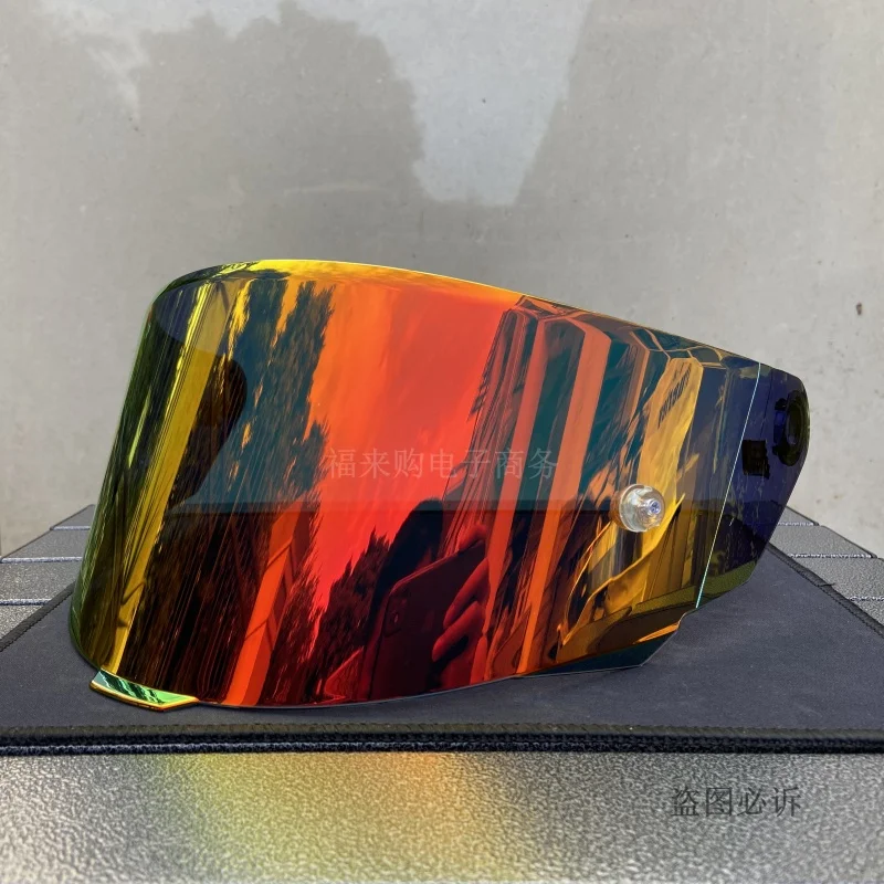 KYT TT دورة دراجة نارية خوذة قناع عدسة كامل الوجه الخوذ اكسسوارات الزجاج الأمامي المضادة للأشعة فوق البنفسجية KYT كاسكو موتو السعة TTC VESC-8 #3