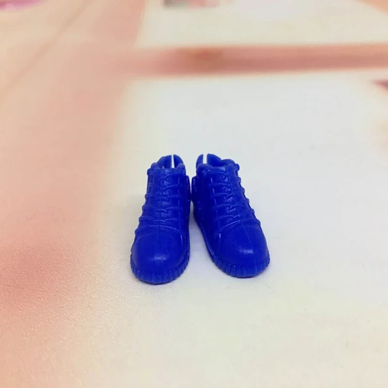 4 Pairs 1/6 Doll's Shoes for 30cm Bjd Doll Flat Football Style Casual Shoes Dress Up Girl Toys Play House Dolls Accessories