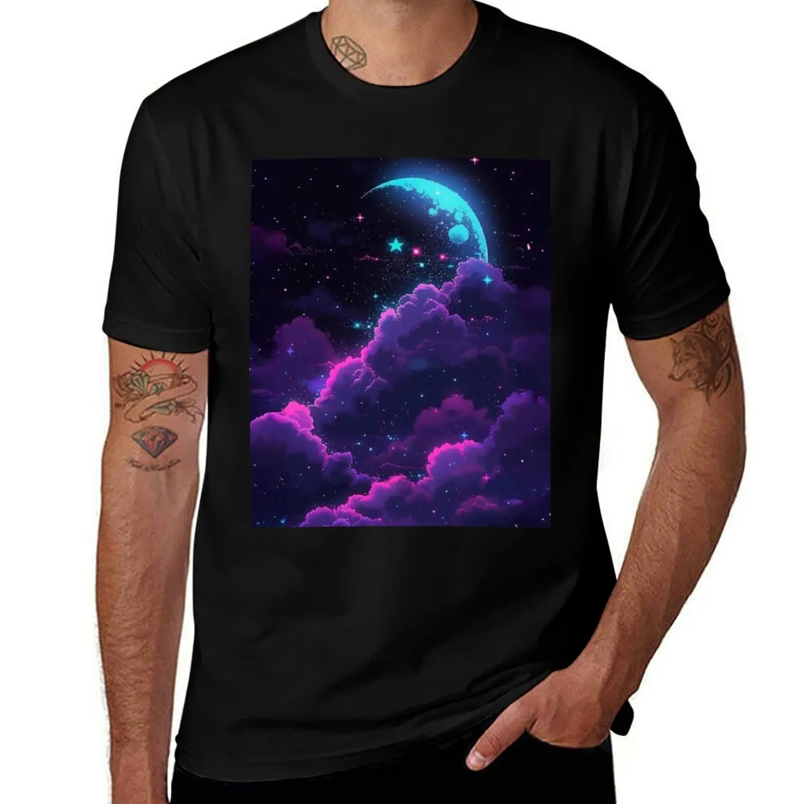 Enchanting Cloudscape Wonders T-Shirt man t shirt designer T-Shirt