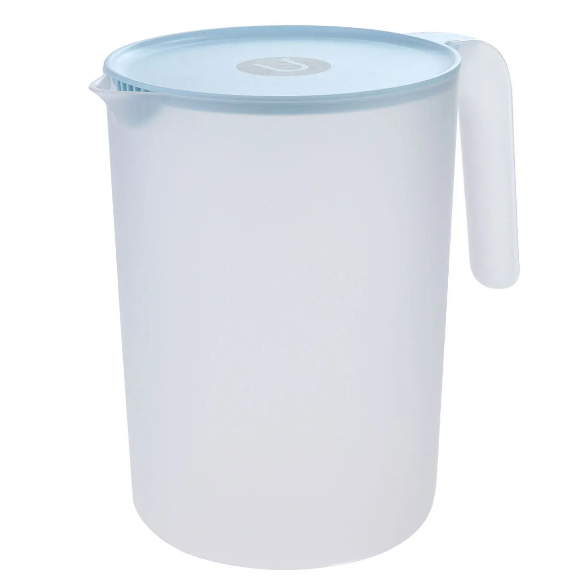 

1 шт., 2500 мл, легкий пластиковый чайник для напитков, противовзрывной, легко чистится, с ручкой, синий пластиковый чайник