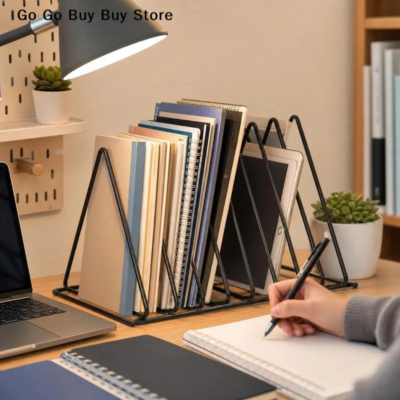 Magazine Holder Rack - 【S】Support de rangement à 5/9 compartiments,
