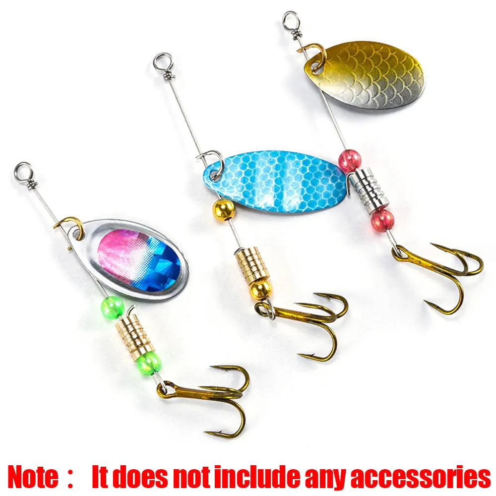 10PCS Pesca Spinner Bead Richiamo Corpi per Fare Spinner Bait Taxes Rig Inline Spinner Bass Trota Pesce Persico Acqua Dolce