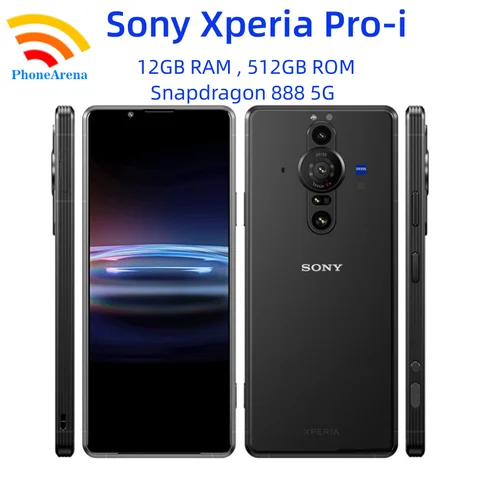 Sony Xperia Pro-i XQ-BE72 512GB ROM 12GB RAM Global Version Dual Sim Original 6.5" OLED Snapdragon Fingerprint NFC Cell Phone