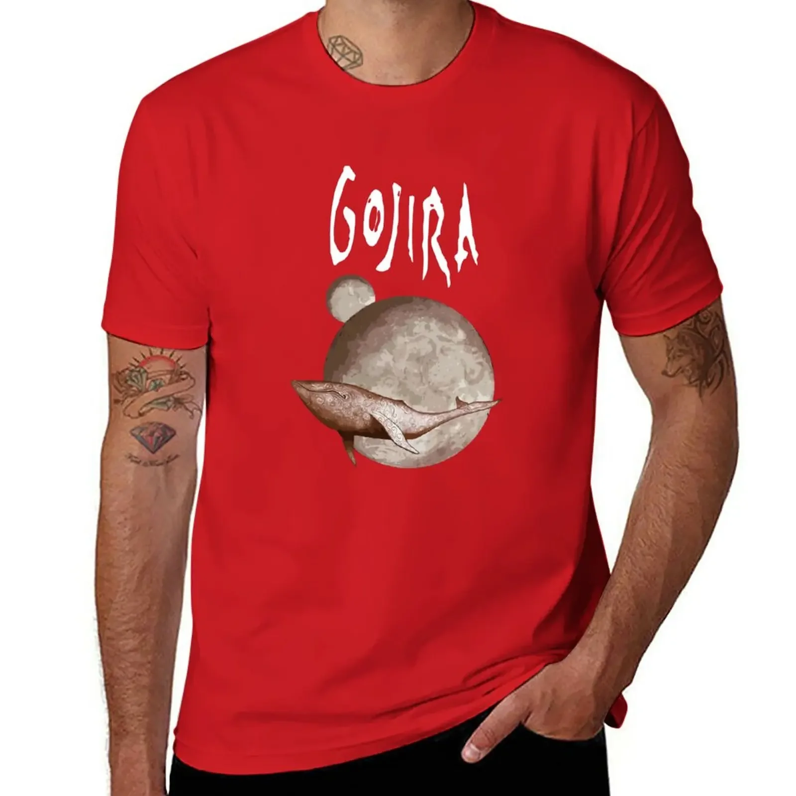 New Gojira From Mars to Sirius T-Shirt summer clothes shirts graphic tees mens t shirt graphic Informal manga Sweatshirt vintage