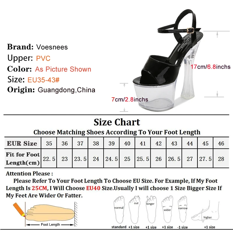 Crystal Women\'s Sandals Ultra-high heel 2024 Summer Waterproof Platform Non-slip Transparent Thick Bottom Sexy Wild Catwalk Shoe