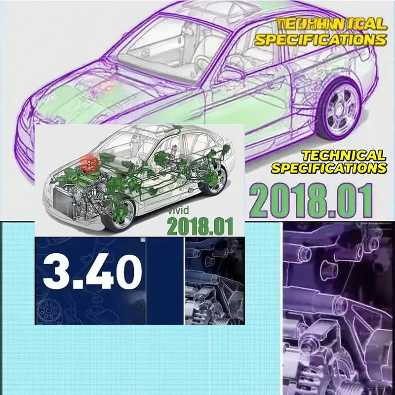 

Vivid 2018 Car Maintenance Tools Workshop DATA Europe Automotive Repair Software+Autodata 3.40 obd2 scanner Multi-languages Tool