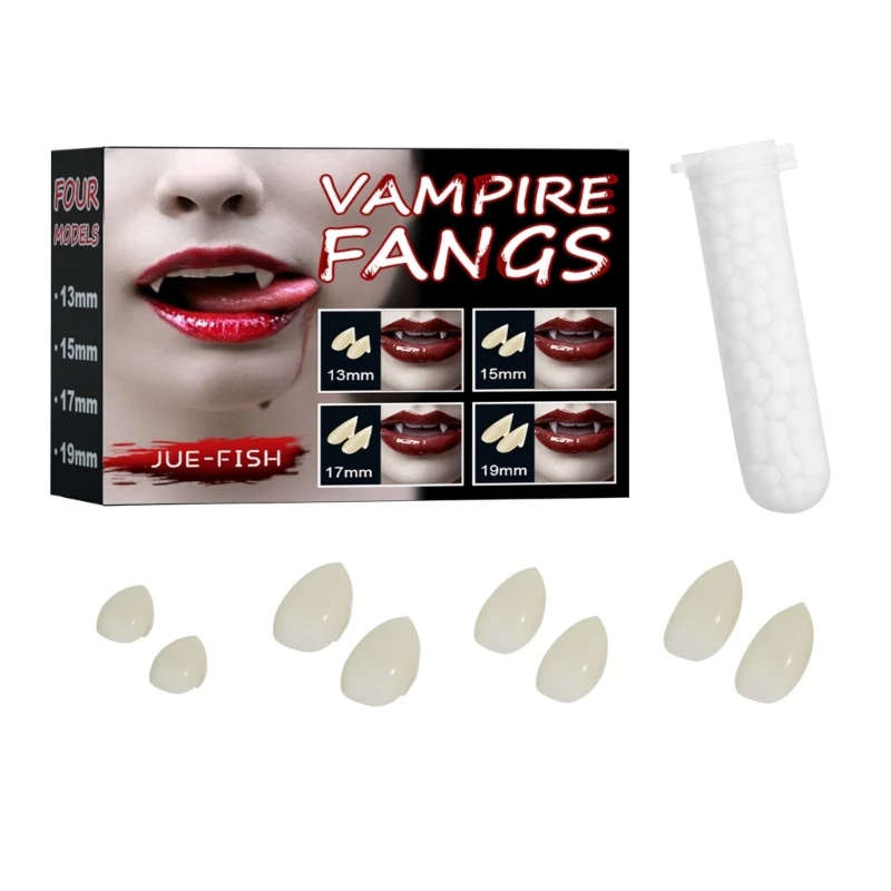 

Vampires Dentures Costume Outfits Vampires Teeth Retractable Fake Teeth Cosplay Teeth Halloween Vampires Cuspid Teeth N7YF