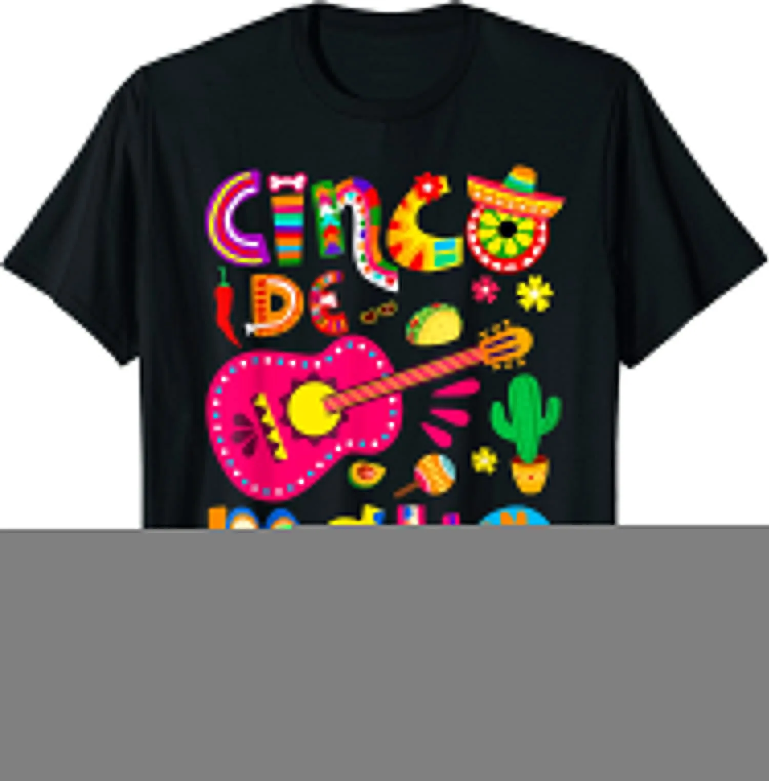 

Cinco De Mayo Lets Fiesta Squad 5 De Mayo Gift Music Unisex T-Shirt