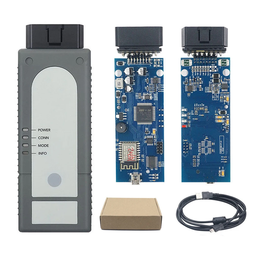 VAS6154 WIFI ODIS-сканер — поддерживает CAN FD и DoIP-протокол, автомобильный диагностический инструмент, полное программное обеспечение диагностики системы