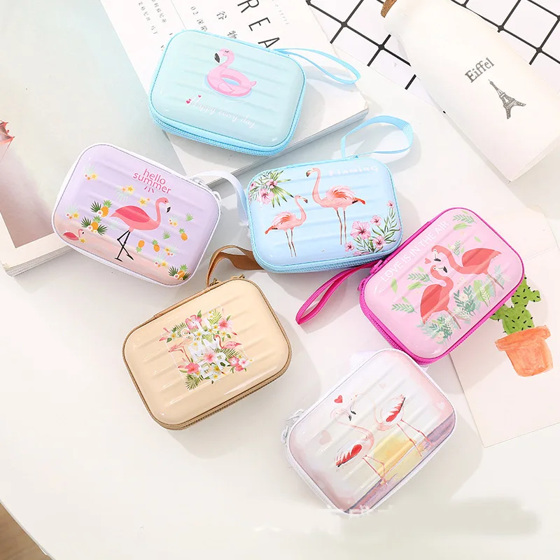 Kawaii Sanrio Storage Bag Hello Kittys Mymelody Kawaii Anime Zero Wallet Jewelry Storage Box Key Coin Portable Storage Bag Gift