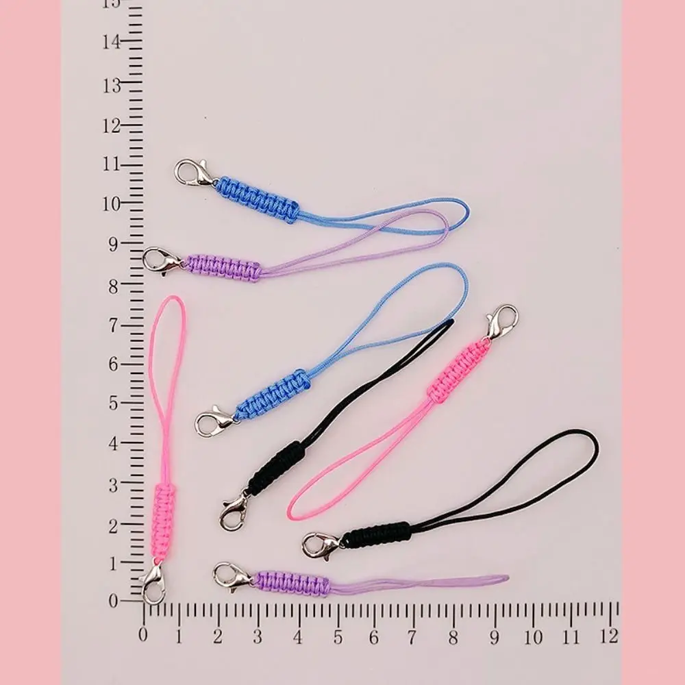 Anti Lost Mobile Phone Chain Wrist Rope Keychain Phone Hanging Strap Key Ring Simple Mobile Phone Lanyard Jewelry Gift