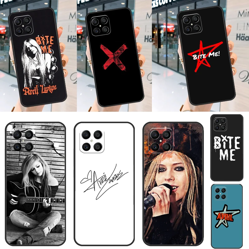 Singer Avril Lavigne For Huawei Honor Magic 5 Pro X8 X9a 50 70 P Smart 2019 Nova 9 5T P60 P20 P40 P30 Lite Case