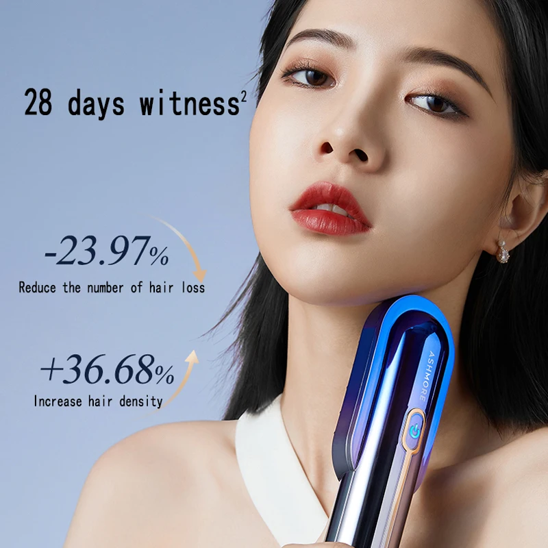 Red light stimulation anti scaling scalp care, massage and maintenance, electric breeding generator