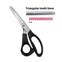 Tailor Scissors Pinking Shears Zig Zag Sewing Cut Serrated Lace Scissors Sewing Accessories Fabric Scissors DIY Sewing Tool 6