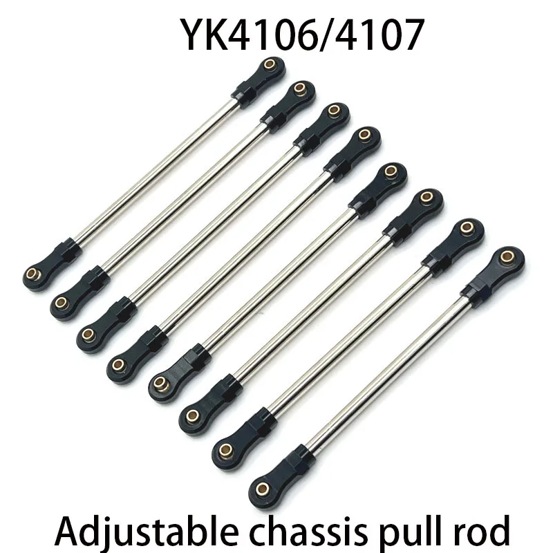 NONE Yikong Yk4106/4107 Metall Upgrade Zubehör Messing Gegengewicht C Sitz Lenkung Tasse Balken Rahmen Zugstange Suspension Halterung 3