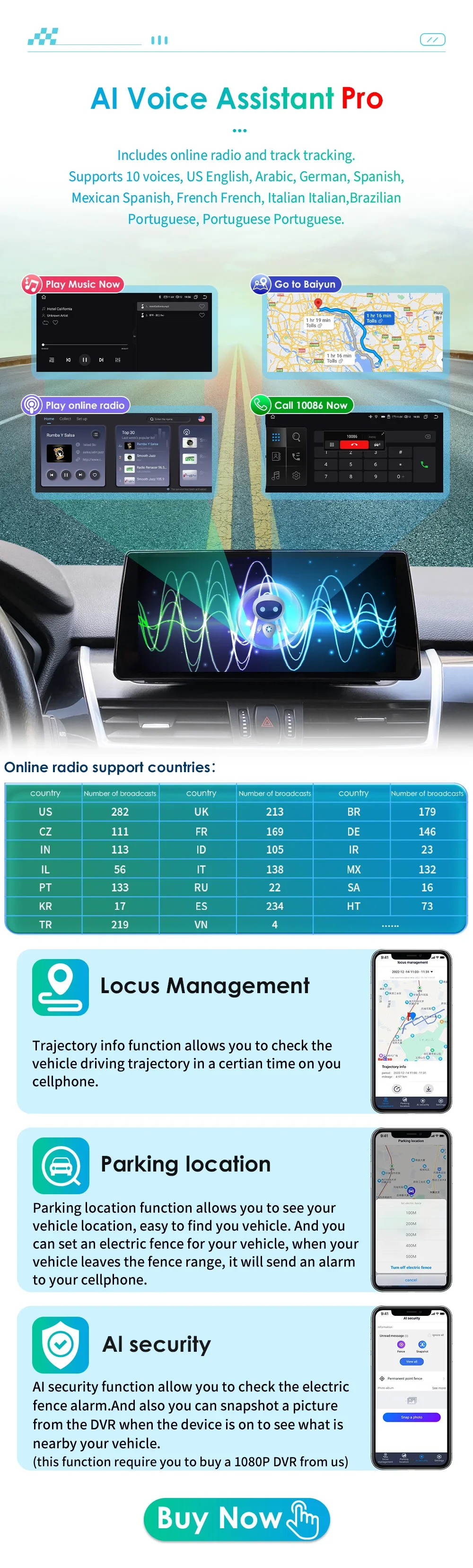 10,25" Hizpo Andoird Autoradio für BMW 5er E60 E61 CCC CIC 2005 - 2010 Intelligenter Bildschirm DSP GPS Auto CarPlay 4G BT SWC – Detail 27