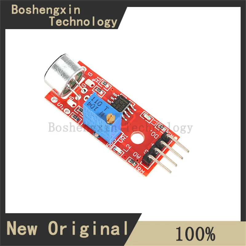 1 peça módulo sensor de microfone de alta sensibilidade KY-037 detecção de som é adequado para arduino