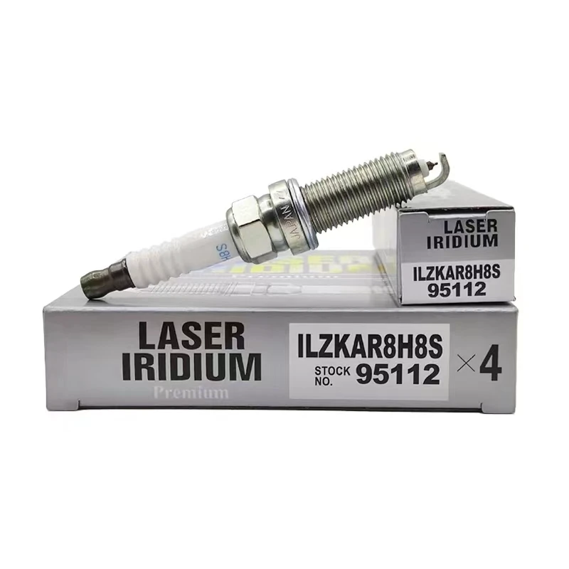 4-6pcs ILZKAR8H8S 95112 Iridium Spark Plug For Honda Civic IX X FK2 FK6 FK7 FK8 FC9 FC1 1.0 1.5 Jade STEP WGN CR-V