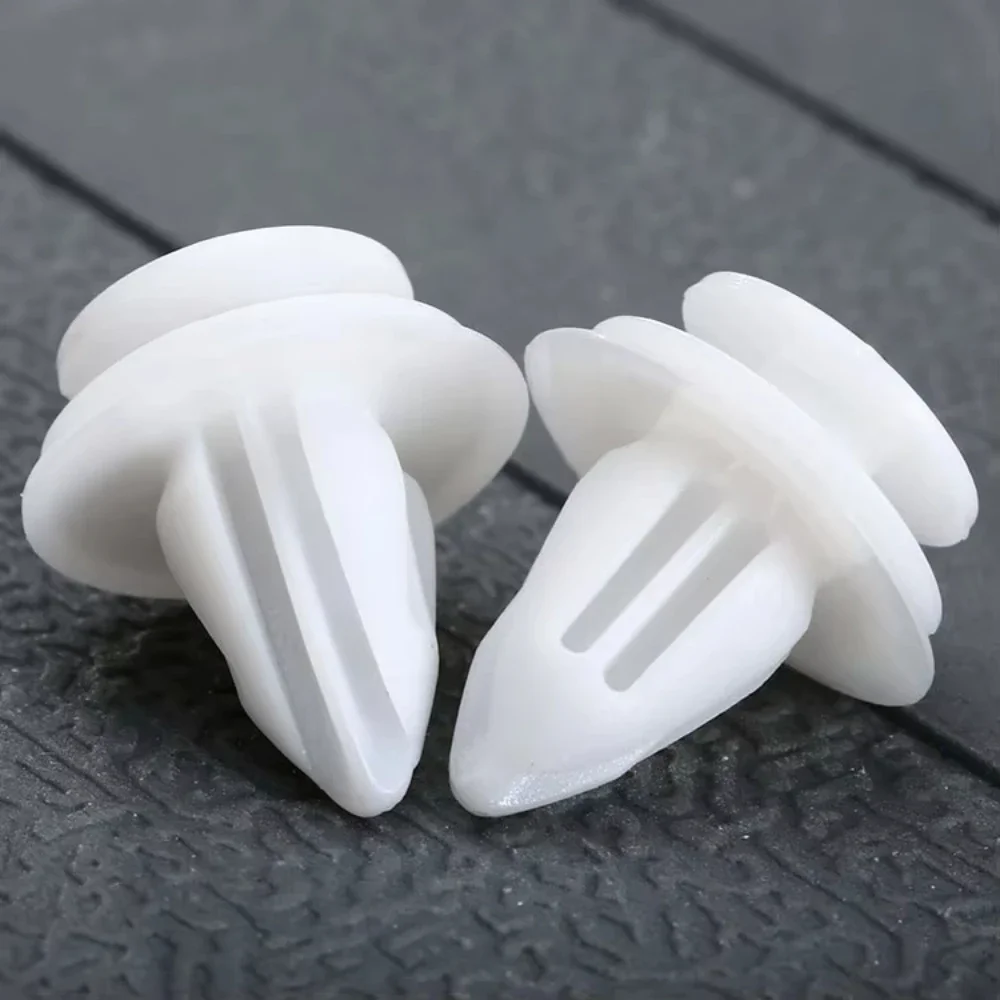50pcs Universal Auto Retainer Clips Car Door Trim Panel Plastic Rivets Front Bumper Fender Fastener Push Pin Clips For G M