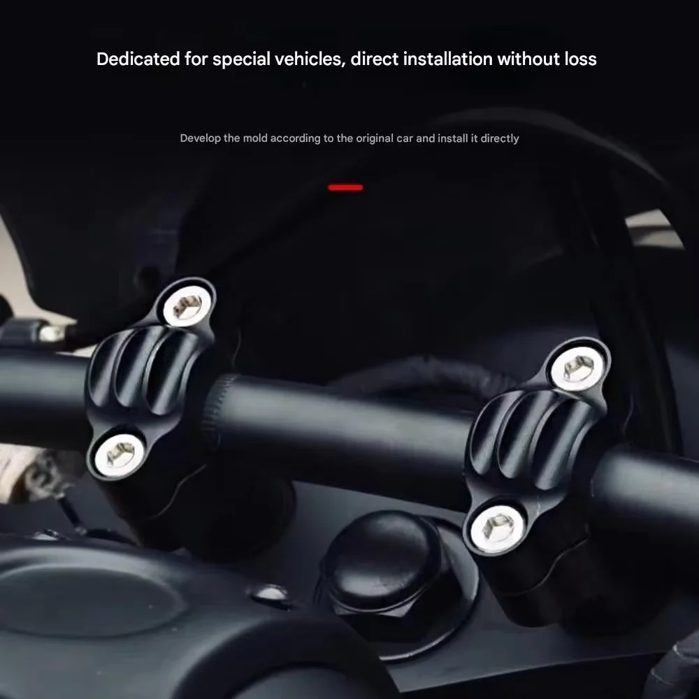 FOR High-Strength OEM Position Aligned Handlebar Fix Block Anodized Aluminum Stem Code Spec for CM300 Handle Upgrade Kit
