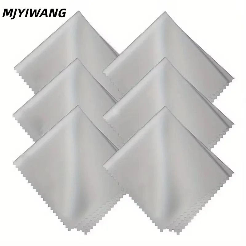 MJYIWANG 6 paños de microfibra para limpiar lentes de gafas y gafas de sol